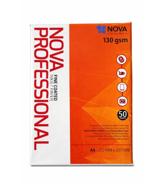 NOVA A4 Professional Fine Coated 130 GSM