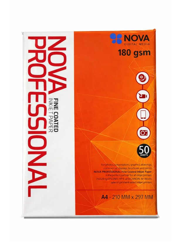 NOVA A4 180 Gsm Glossy Photo Paper