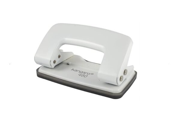 Kangaro Desk Essentials DP-480 2 Hole Heavy Duty Metal Paper Punch | Removable Chip Tray | 12 Sheets Capacity | Office Essentials | Pack of 1 | Color May Vary (Copy)
